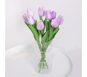 5/10Pcs Artificial Flowers Tulip Bouquet PE Fake Flowers Wedding Garden Decoration Outdoor Home Garden Bouquet Vase Decor Plants