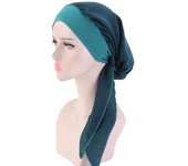 For Women Satin Silk Sleep Cap Hijab Scarf Headband Women Hat Turban Cap Silky Bonnet Head Scarf Elastic Hair Band