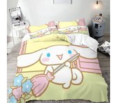 Cinnamoroll Duvet Cover 3D Printed Full Size Microfiber Bedding Set Room Dedicated Bedroom Decor