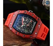 Premium luxury  Men’s Quartz Mechanical Watch for Men Calendar Waterproof Fashion Casual Hollow Automatic Male Wristwatch reloj hombre