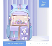 2025 Mochila escolar para niñas de primaria, kawaii, ligera, impermeable, colorida, mochila de viaje, regalos