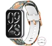 Applicable to Printing  Mi Band Pro MiBand 8 Replacement Silicone Bracelet for Smart Watch Strap Redmi watch 4