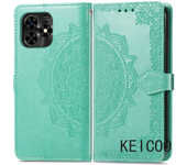 For Google Pixel 8a 6 7 Pro Japan Relieves Mandala Shell Wallet Clip Protección Contra Caídas Portada De Color Sólido