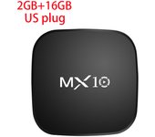 MX10 televisión box Android 7.1 RK3228A 2.4G decodificador de tv por internet
