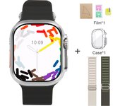 2025 New Hello watch 3+ Plus Smartwatch Bluetooth Call Heart Rate Detection Compass NFC Sport Mode AMOLED Screen Compatible with Android IOS Smartwatch