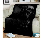 Gothic Horror Skull Ghost Cartoon  Blanket,Soft Throw Blanket for Home Bedroom Bed Sofa Picnic Travel Office Cover Blanket Kids