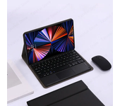 Case with Touchpad Keyboard for Lenovo Tab P12 12.7 inch/Xiaoxin Pad Pro 12.7 TB-370FU TB-371FC,Stand Case,Spanish Keyboard,