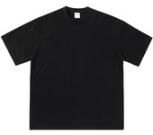 Camiseta de algodón de manga corta hombro caído camiseta de color sólido escote pequeño