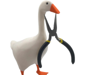 Magnetic Goose Key Holder Cute Home Decor Kawaii Room Office Table Desk Decor Aesthetic Funny Sculpture Bedroom Decor B