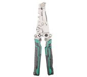Wear-Resistant Foldable Wire Stripping Pliers Crimper Cable Cutter Fast Cutting Wire Crimper Efficient Folding Cable Stripper