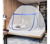 Mosquitera Cama, Portátil Cortina de Individual Puerta, Diseño Plegable con Parte Inferior, Fácil de Instalar, para al Aire Libr