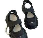 Women's Closed Toe Sports Sandals 2024 Summer Breathable Mesh Platform Chunky Sneakers for Women Outdoor Ladies Causal Shoes