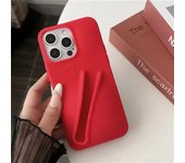 Rhode Case for iPhone 15 16 Pro Max 14 Plus 13 12 11 ProMax Lipstick Soft Silicone Portable Lip Gloss Holder Ins Hot Cover Funda