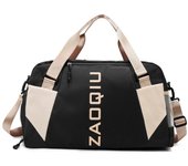 Bolsa De Deporte Para Mujer Bolsa De Yoga Bolsa De Viaje Bolsa De Hombro Con Bolsillo Para Zapatos Almacenamiento De Zapatillas Bolsa Ducha Seca Y Húmeda