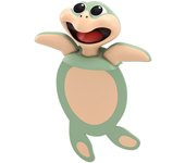 PVC three-dimensional 3D three-dimensional marine animal bookmarks Sharks Turtles Octopus Creative Cultural Creation
