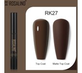 ROSALIND Nail Gel Polish Pen UV Led Long-lasting Varnish Semiperment Multi Color Easy Reply Base Top Coat For Nail Art