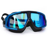 Professional Big Frame Swimming Goggles Myopia Plating Lens Anti-fog  Diopter Diving Glasses Anti-UV Men Women Eyewear Case
