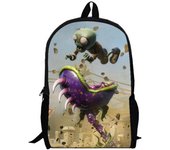Game Plants vs. Zombies Backpack School Bag Student Bag Handbag Satchel Daypack Color
