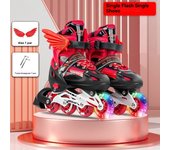 Patines Ajustables Para Niños Y Niñas De 3-6-10-12 Años Con Kit De Protección Gratis.
