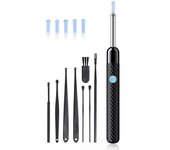 Ear wash 1080P camera, swing with light, 6-pin kit for iPhone, iPad, Android phones