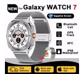 Relojes inteligentes para hombres For Android iOS original Watch 7 Smart Watch Men Custom Dial Sapphire 1.43 inch HD AMOLED Screen Voice Call NFC GPS Tracker Sport Watches 2025 New