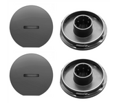 4X Motorized Brush Head Brushroll End Cap for Dyson V8/V10/V11/V15 Vacuum Replacement Accessories 967483-01