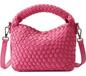Ladies' fashionable small woven bag, fashionable handmade mini handbag, travel beach bag