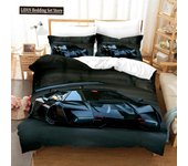Sports Car Luxury Bedding Set Duvet Cover Bedroom Comforter Covers Single Twin King ​Size Quilt Cover Home Textile 2/3PCS