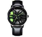 Reloj de movimiento automático para hombres waterproof wheel style