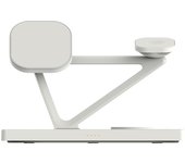 Cargador Inalámbrico De Tres En , Estación De Carga Rápida Para IPhone 15, 14, 13, 12, Watch, Galaxy Watch, Airpods