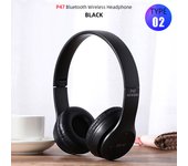 Foldable Wireless Bluetooth Headset Multifunctional Over Ear Bluetooth Connected Headphones Audio Stereo for IOS Android Samsung