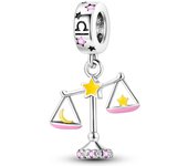 VYZW-Colgante de plata 925 para mujer, 12 signos del zodiaco, dijes de constelación, compatible con Pulsera Original, collar, joyería, regalos de cumpleaños