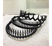 Ewensoo Women's Anti slip Plastic Headband Set of 4, Easy to Sort Hair Headband Accessories