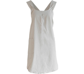 Women Cotton Linen Cross Back Apron Japanese Housework Baking Wrap korean Florist Dress Solid Color Garden en Apron
