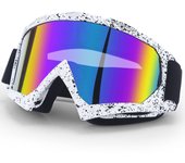 Gafas de Snowboard con Espejo, lentes de Protección Uv, antirreflectantes de Espuma para Deportes Al Aire Libre