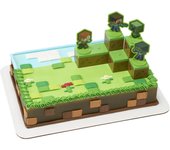 Minecraft Cake Topper