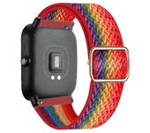 20mm/22mm band For GTS 4/2/2e/3/GTS2 Mini/GTR/4/3/Pro/GTR2/42mm/stratos Nylon Elastic Watch Bracelet Amazfit bip strap