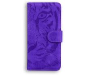 Carcasa antisísmica para Sony Xperia 1 5 10 vi L3 xz3 10 1vi 10vi 5vi plus billetera con estampado de tigre