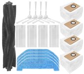 Main Brush Side Brush Filter and Mop Cloth Replacement Parts Kits for Q11 Intelligent Robot Vacuum Cleaner