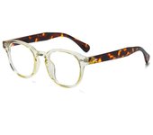 Nuevas gafas de sol redondas Retro de calidad, moda para mujer, remaches, decoración, tonos UV400, gafas de sol Punk de leopardo para hombre