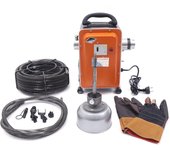 Electric Drain Cleaner Sewer Snake Pipe Cleaning Sewer Pipe Dredger Machine 750W