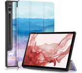 For Galaxy Tab S9 Plus 12.4 Tablet Case Magnetic Book Cover Funda for Samsung Galaxy Tab S9 Plus Case SM-X810/SM-X816B/SM-X818U