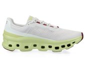 Zapatillas On Running Cloudmonster Frost Acacia - Blanco y Lima