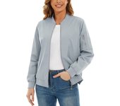 MAGCOMSEN Women's Waterproof Outwear Coats Bomber Jackets
