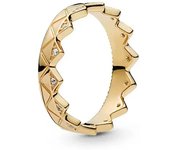 Anillo de amor con corona de princesa brillante de circón a la moda y encantador  anillo Pandora Original  joyería exquisita  regalo DIY para mujer