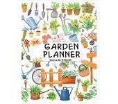 Colorful Plant Care Watering Planner Paper Cartoon Floral Garden Planner Efficient Horticultural Record For Home Gardeners