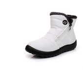 Botas de nieve lona engrosada madre zapatos de algodón botas cortas botas de algodón antideslizantes