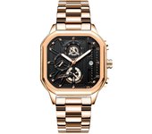Waterproof luminoso multifunción reloj de hombre moda reloj de cuarzo