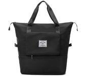 Bolsa De Viaje Plegable Bolsa De Deporte Seca Y Húmeda Bolsa De Viaje De Fin De Semana Almacén Independiente De Calzado