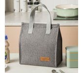 Insulation Package Cooler Lunch Box Bag Tote Canvas Lunch Bag Food Hand Bags Thermal Breakfast Organizer Waterproof Lunch Bag